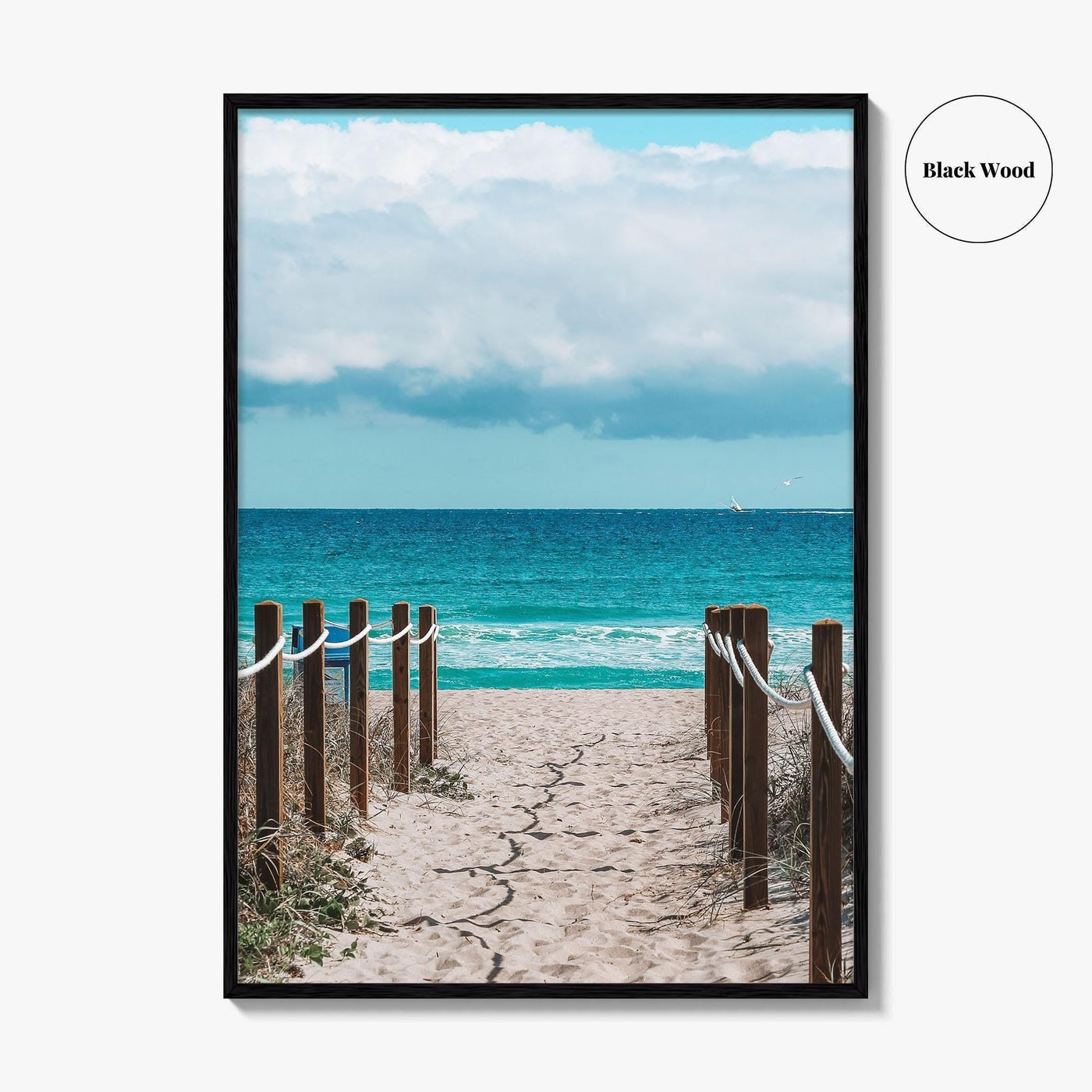 Delray Beach Fine Art Photo Print, Florida Poster, USA Ocean Shore, Coastal