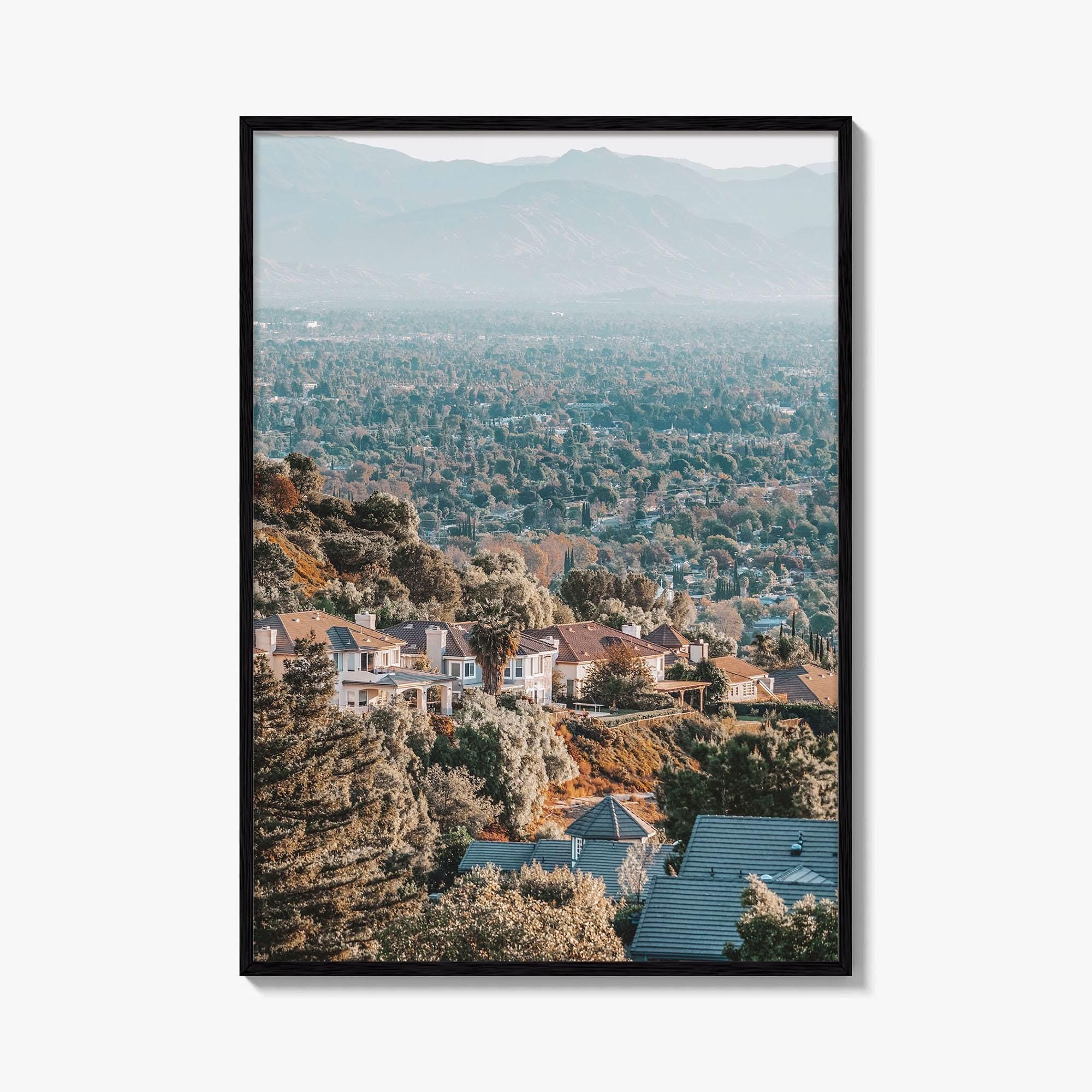 San Fernando Valley Fine Art Photo Print, West Hills Los Angeles California Poster