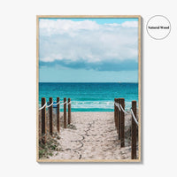 Delray Beach Fine Art Photo Print, Florida Poster, USA Ocean Shore, Coastal