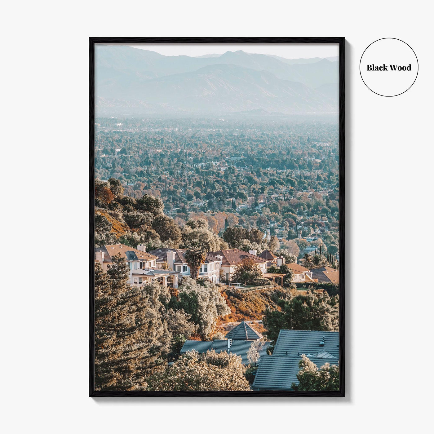 San Fernando Valley Fine Art Photo Print, West Hills Los Angeles California Poster