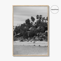 Los Barriles Black and White Fine Art Photo Print, Baja California Sur Poster