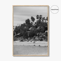 Los Barriles Black and White Fine Art Photo Print, Baja California Sur Poster