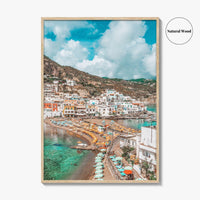 Ischia Italy Fine Art Photo Print, Sant'Angelo Village, Campania Coastal Poster