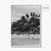 Los Barriles Black and White Fine Art Photo Print, Baja California Sur Poster