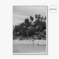 Los Barriles Black and White Fine Art Photo Print, Baja California Sur Poster