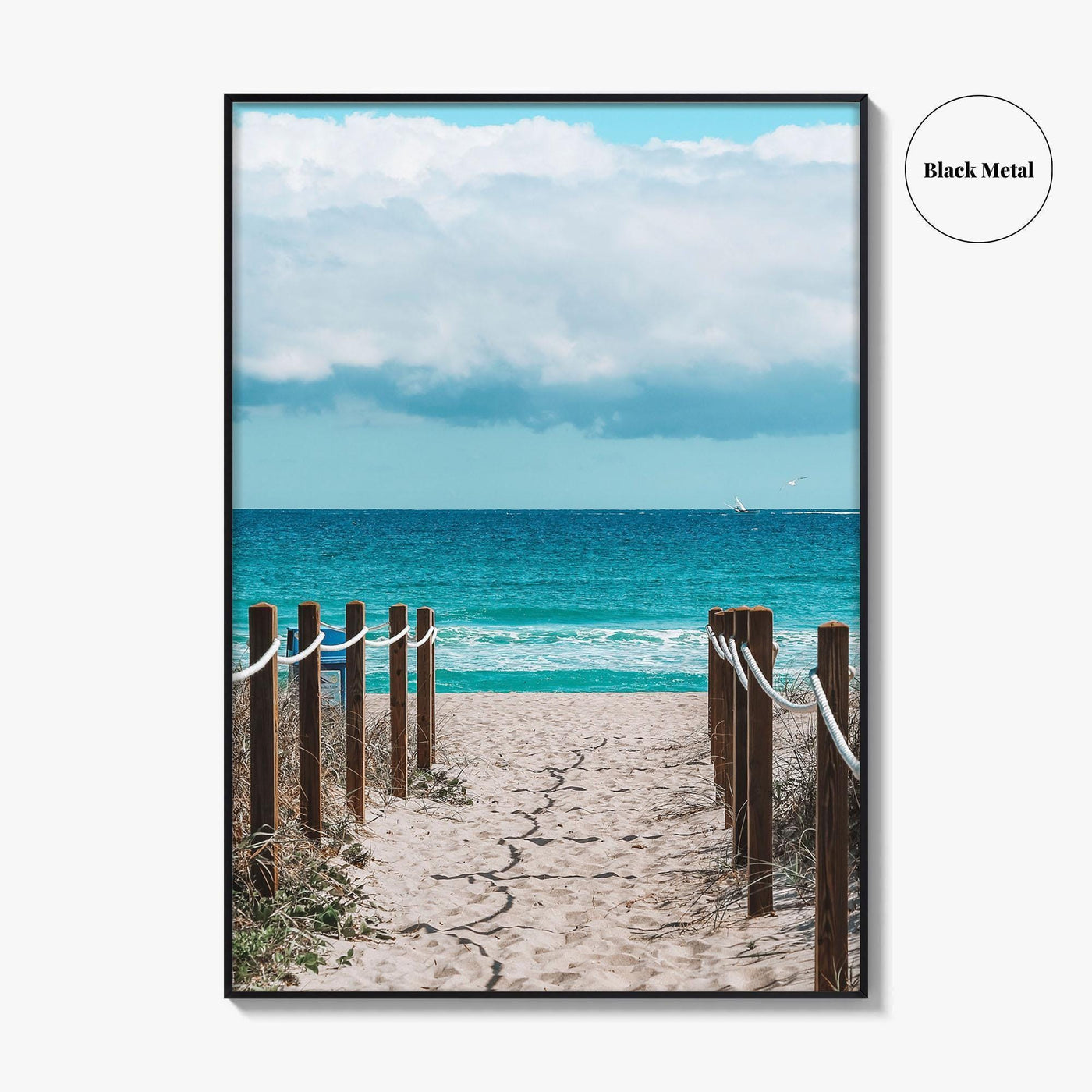 Delray Beach Fine Art Photo Print, Florida Poster, USA Ocean Shore, Coastal