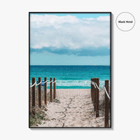 Delray Beach Fine Art Photo Print, Florida Poster, USA Ocean Shore, Coastal