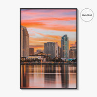 San Diego Skyline Fine Art Photo Print, California USA, Downtown Wall Decor Poster