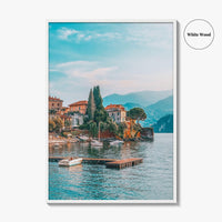 Lake Como Fine Art Photo Print, Varenna Italy, Lombardy Wall Poster