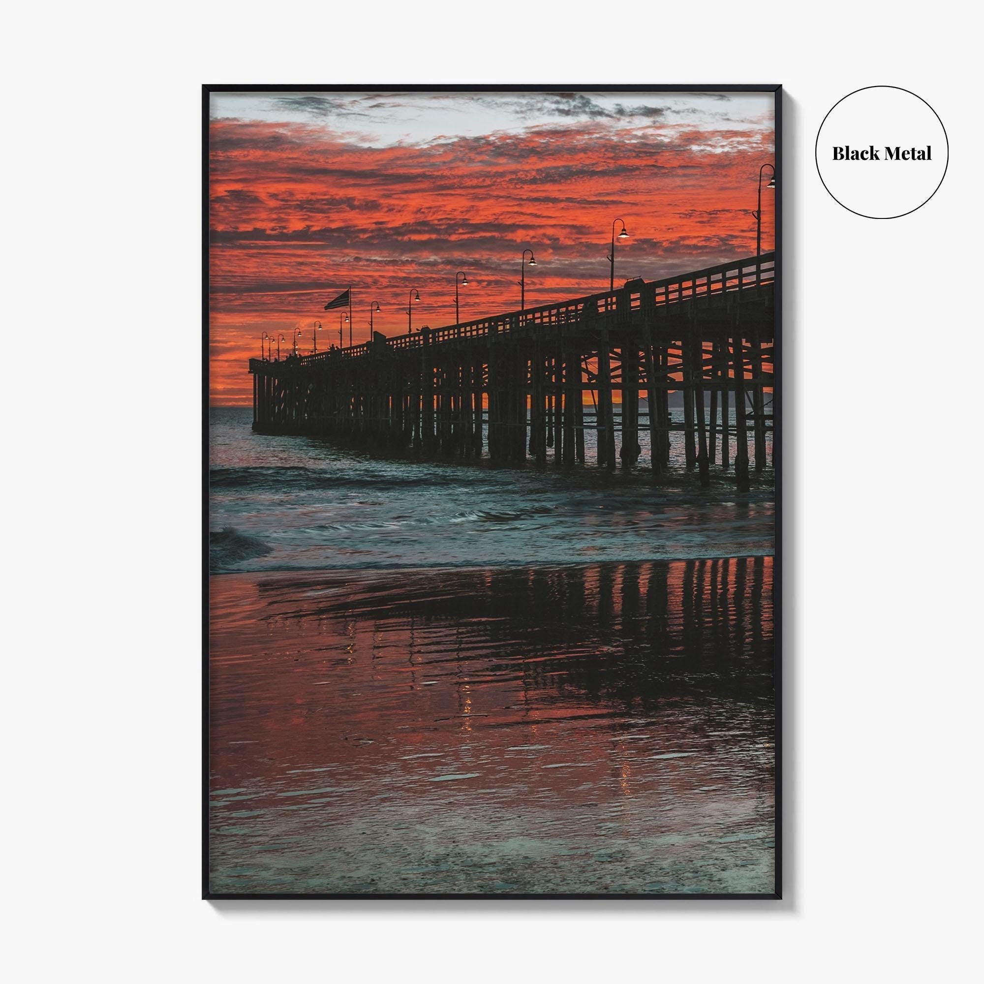 Ventura Fine Art Photo Print, Ventura Pier, California USA Wall Poster