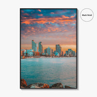 Tel Aviv Skyline Fine Art Photo Print, Israel Wall Decor, Travel Poster