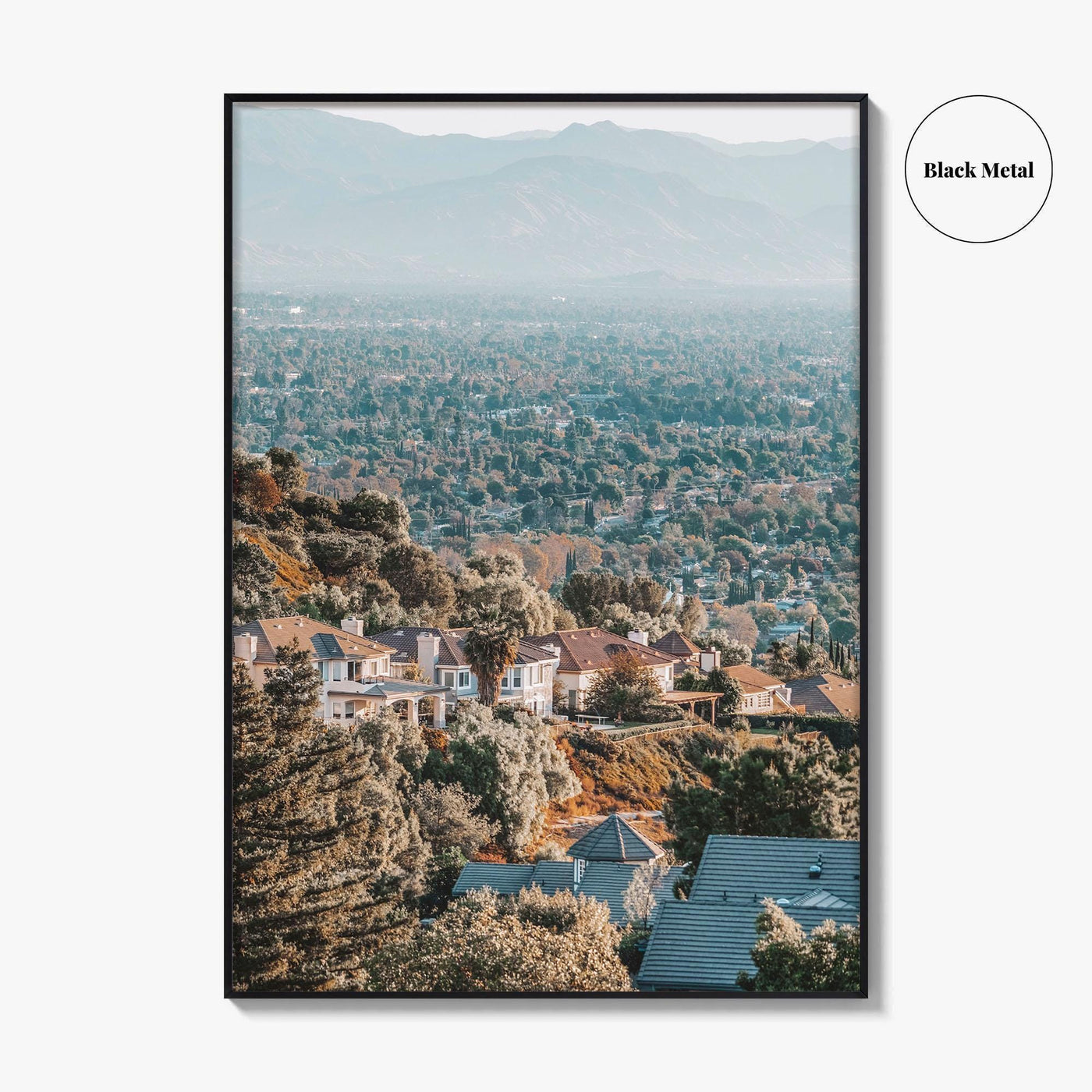 San Fernando Valley Fine Art Photo Print, West Hills Los Angeles California Poster