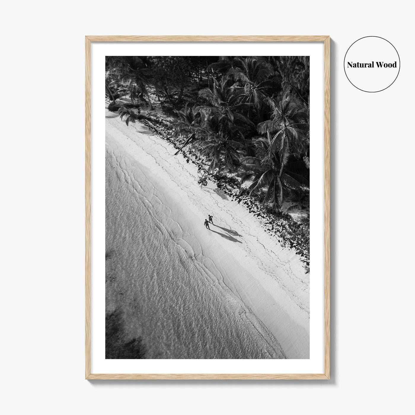 Dominican Republic Black and White Fine Art Photo Print, Caribbean Beach Poster