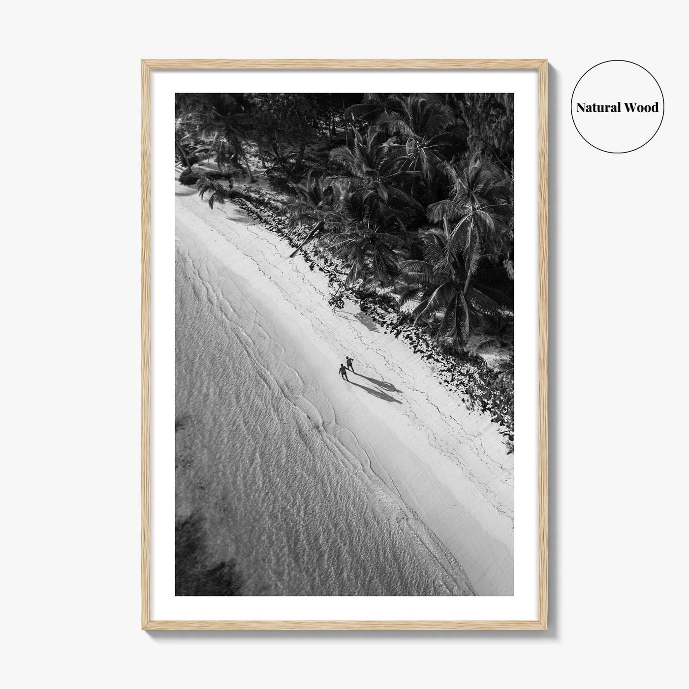 Dominican Republic Black and White Fine Art Photo Print, Caribbean Beach Poster