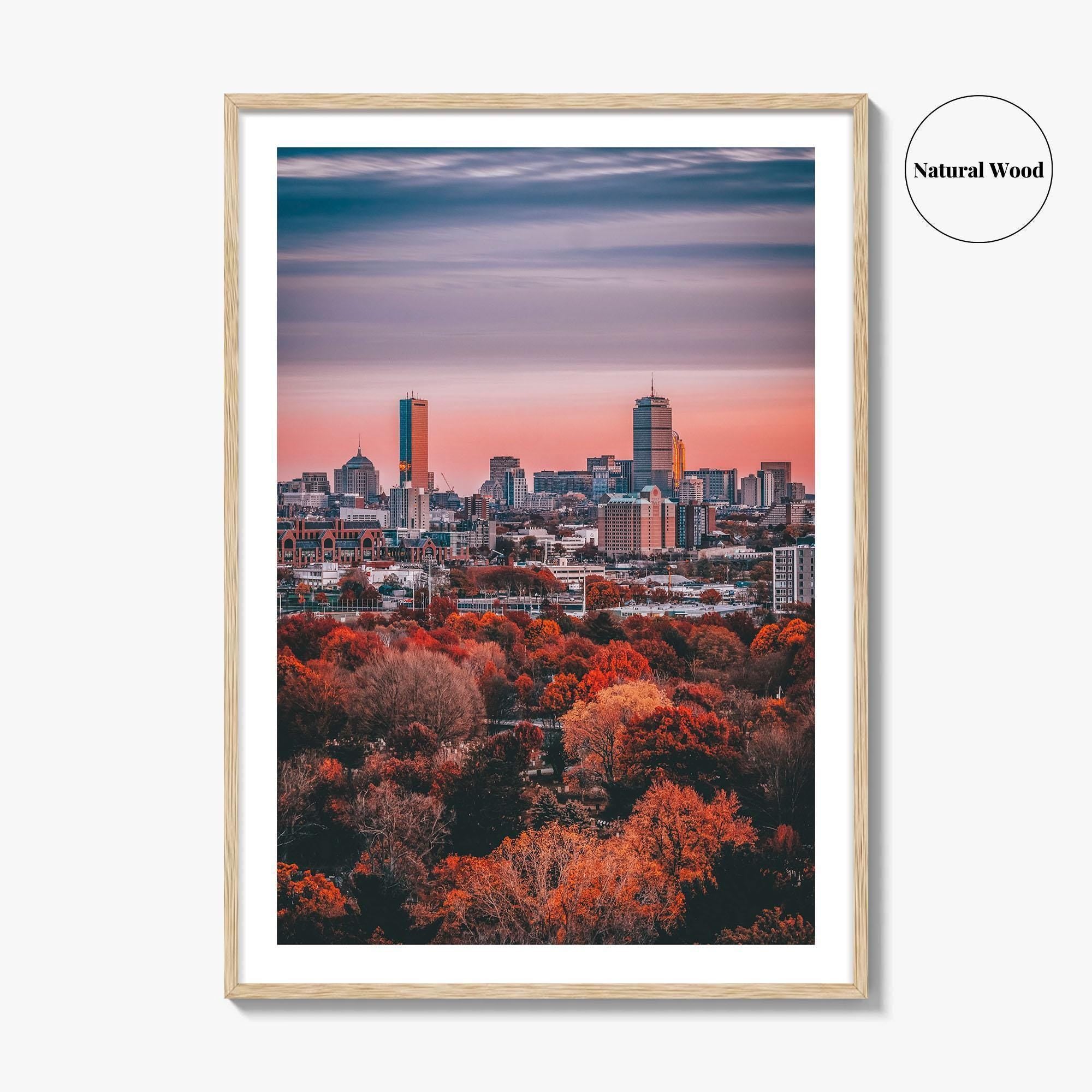 Boston Fine Art Photo Print, Massachusetts USA, Wall Decor, Poster