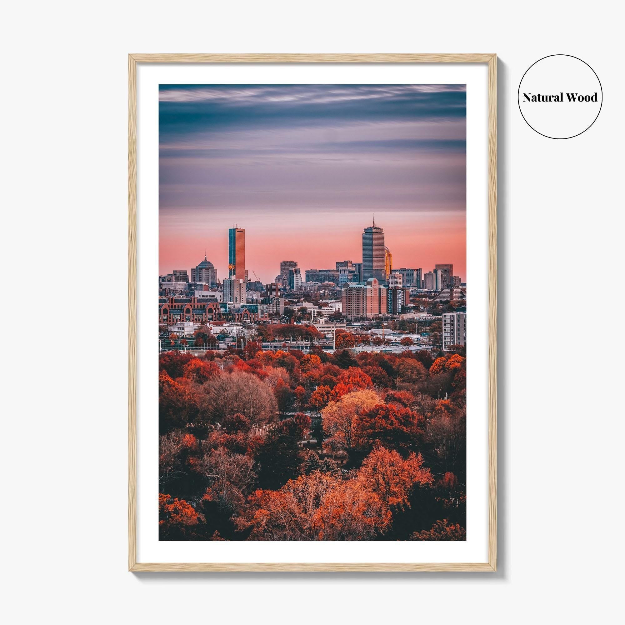 Boston Fine Art Photo Print, Massachusetts USA, Wall Decor, Poster