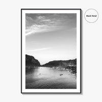 El Nido Black and White Fine Art Photo Print, Palawan Bacuit Bay, Philippines Poster