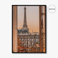 Paris Fine Art Photo Print, Eiffel Tower, France Wall Decor Poster
