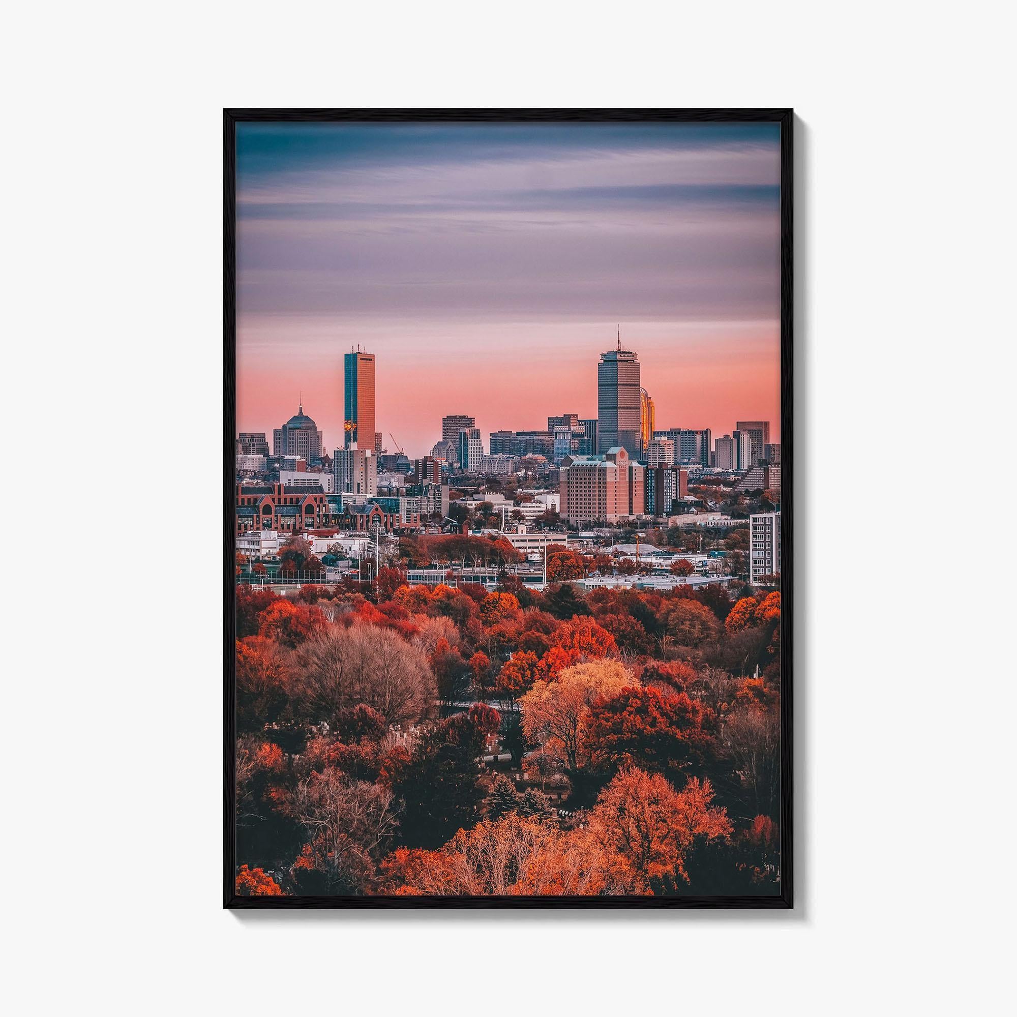 Boston Fine Art Photo Print, Massachusetts USA, Wall Decor, Poster
