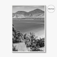 Great Barrier Reef Black and White Fine Art Photo Print, Port Douglas Poster