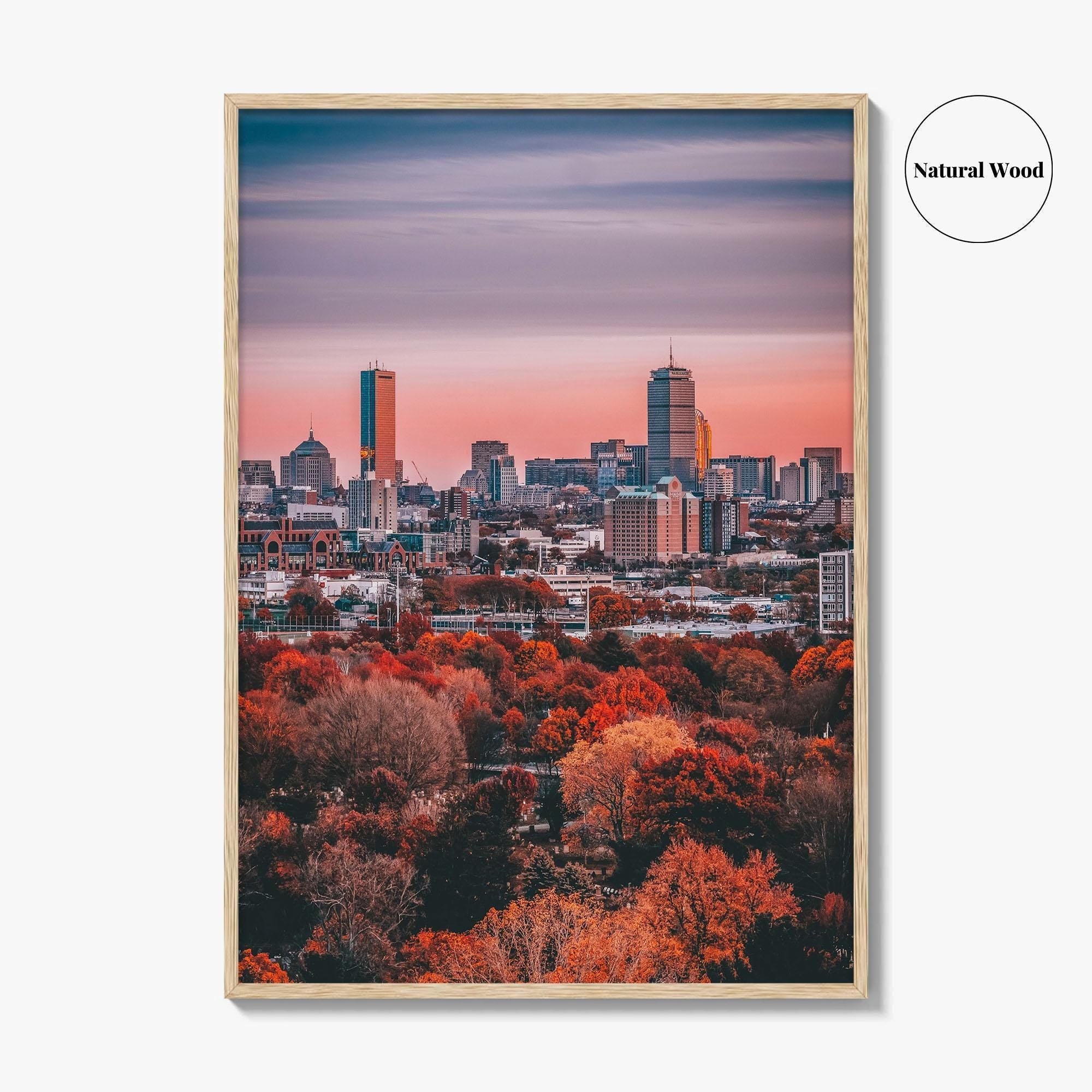 Boston Fine Art Photo Print, Massachusetts USA, Wall Decor, Poster