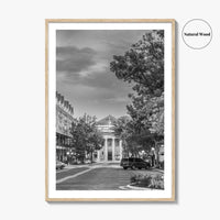 Gainesville Black and White Fine Art Photo Print, FL USA, Wall Poster