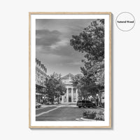 Gainesville Black and White Fine Art Photo Print, FL USA, Wall Poster
