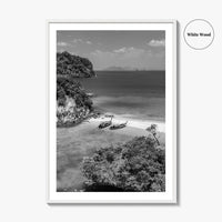 Ko Phak Bia Black and White Fine Art Photo Print, Andaman Sea, Krabi, Thailand