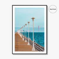 Berkeley Fine Art Photo Print, San Francisco Bay, California USA Wall Poster