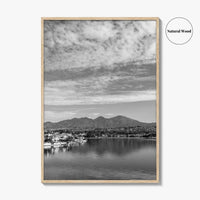 Lake Mission Viejo Black and White Fine Art Photo Print, Orange County California