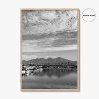 Lake Mission Viejo Black and White Fine Art Photo Print, Orange County California
