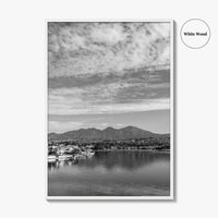 Lake Mission Viejo Black and White Fine Art Photo Print, Orange County California