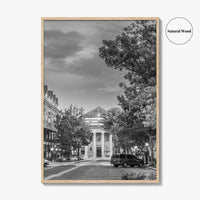 Gainesville Black and White Fine Art Photo Print, FL USA, Wall Poster