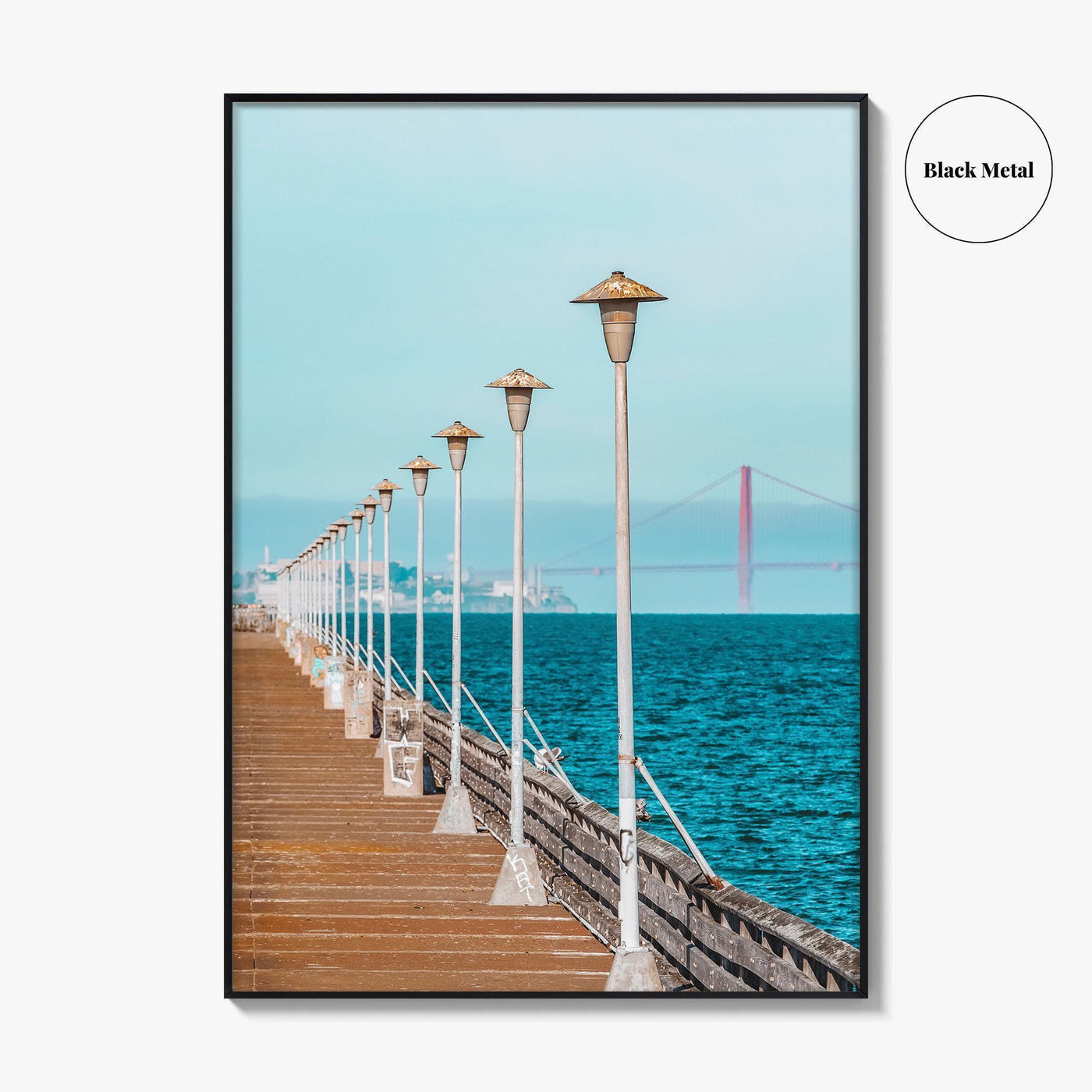 Berkeley Fine Art Photo Print, San Francisco Bay, California USA Wall Poster