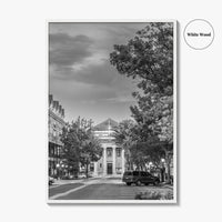 Gainesville Black and White Fine Art Photo Print, FL USA, Wall Poster