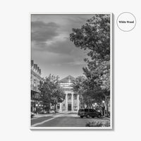 Gainesville Black and White Fine Art Photo Print, FL USA, Wall Poster