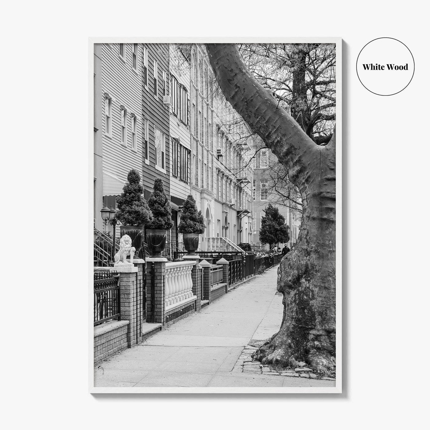 Greenpoint Black and White Fine Art Photo Print, Brooklyn New York Poster