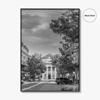 Gainesville Black and White Fine Art Photo Print, FL USA, Wall Poster