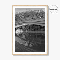 Central Park Black and White Fine Art Photo Print, New York City Wall Poster