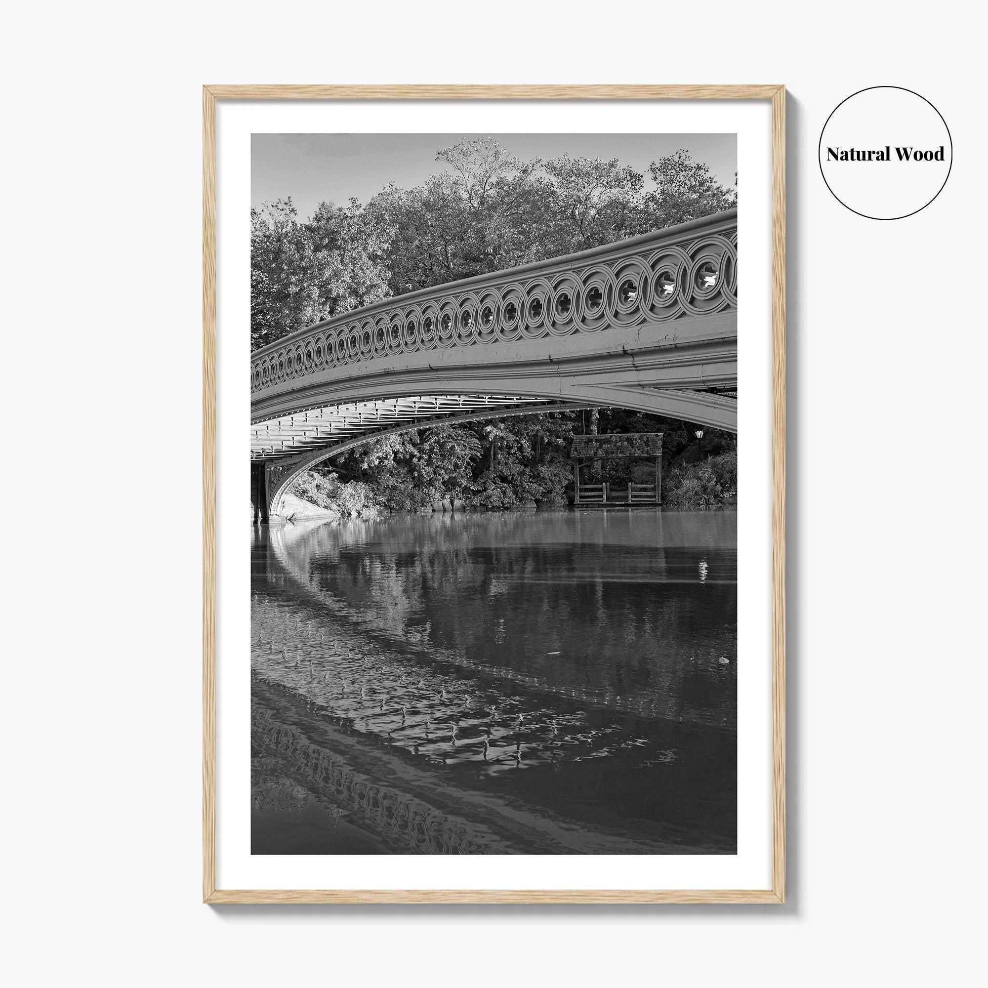 Central Park Black and White Fine Art Photo Print, New York City Wall Poster