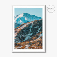 Aspen Fine Art Photo Print, Colorado, Buttermilk, Highlands, Ski Slope, Rocky Mountains, Poster