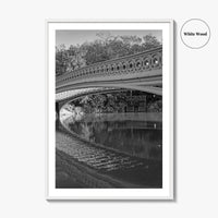 Central Park Black and White Fine Art Photo Print, New York City Wall Poster