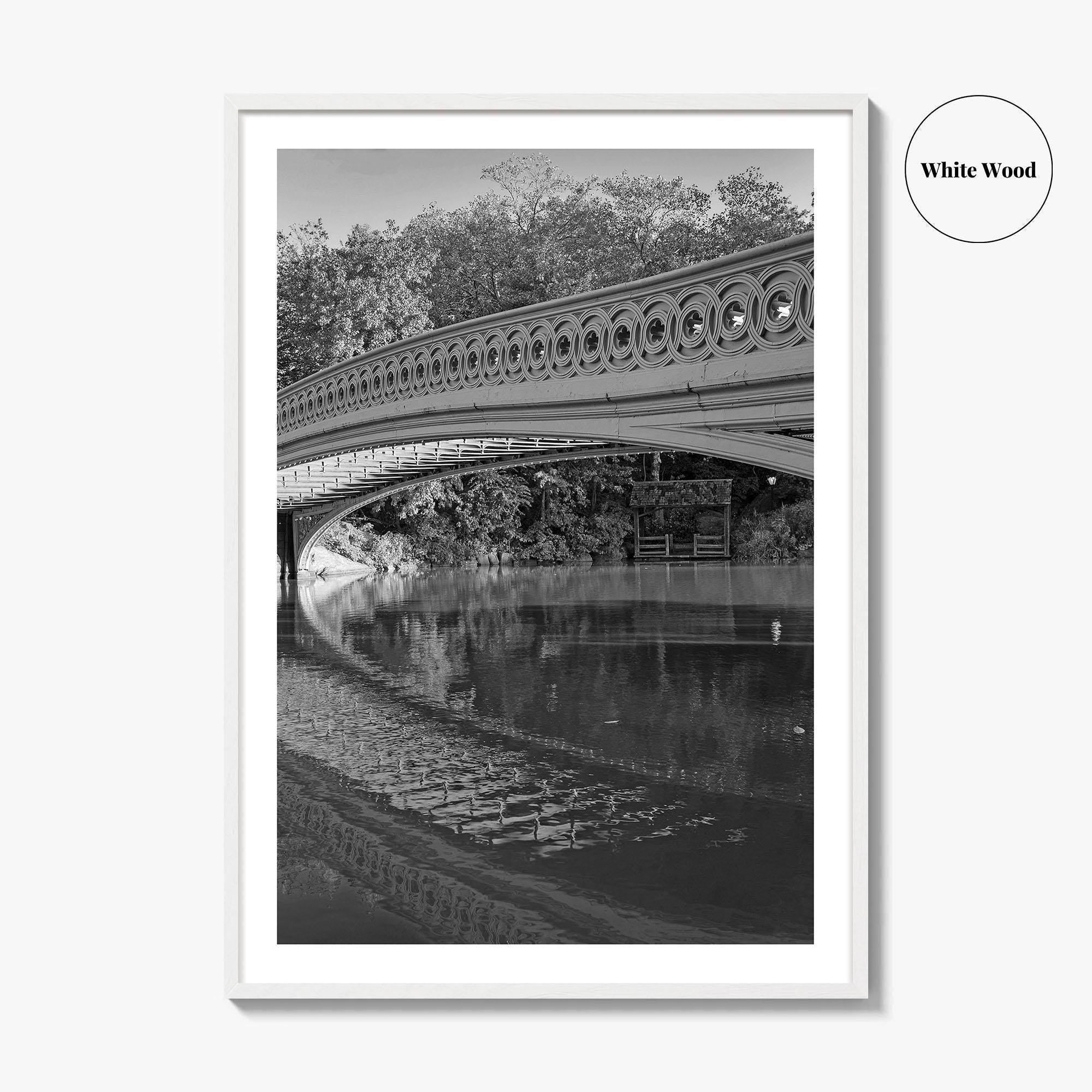 Central Park Black and White Fine Art Photo Print, New York City Wall Poster