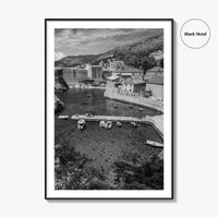 Dubrovnik Black and White Fine Art Photo Print, Old Town Croatia Poster