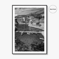 Dubrovnik Black and White Fine Art Photo Print, Old Town Croatia Poster