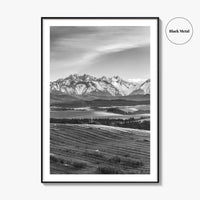 Slovakia Black and White Fine Art Photo Print, Belianske Tatry, Tatra Mountains Art