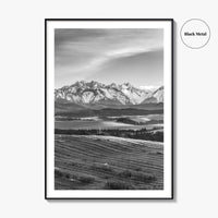 Slovakia Black and White Fine Art Photo Print, Belianske Tatry, Tatra Mountains Art