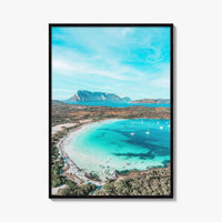 Sardinia Fine Art Photo Print, Cala Brandinchi, Tavolara Island, San Teodoro Italy, Beach Poster
