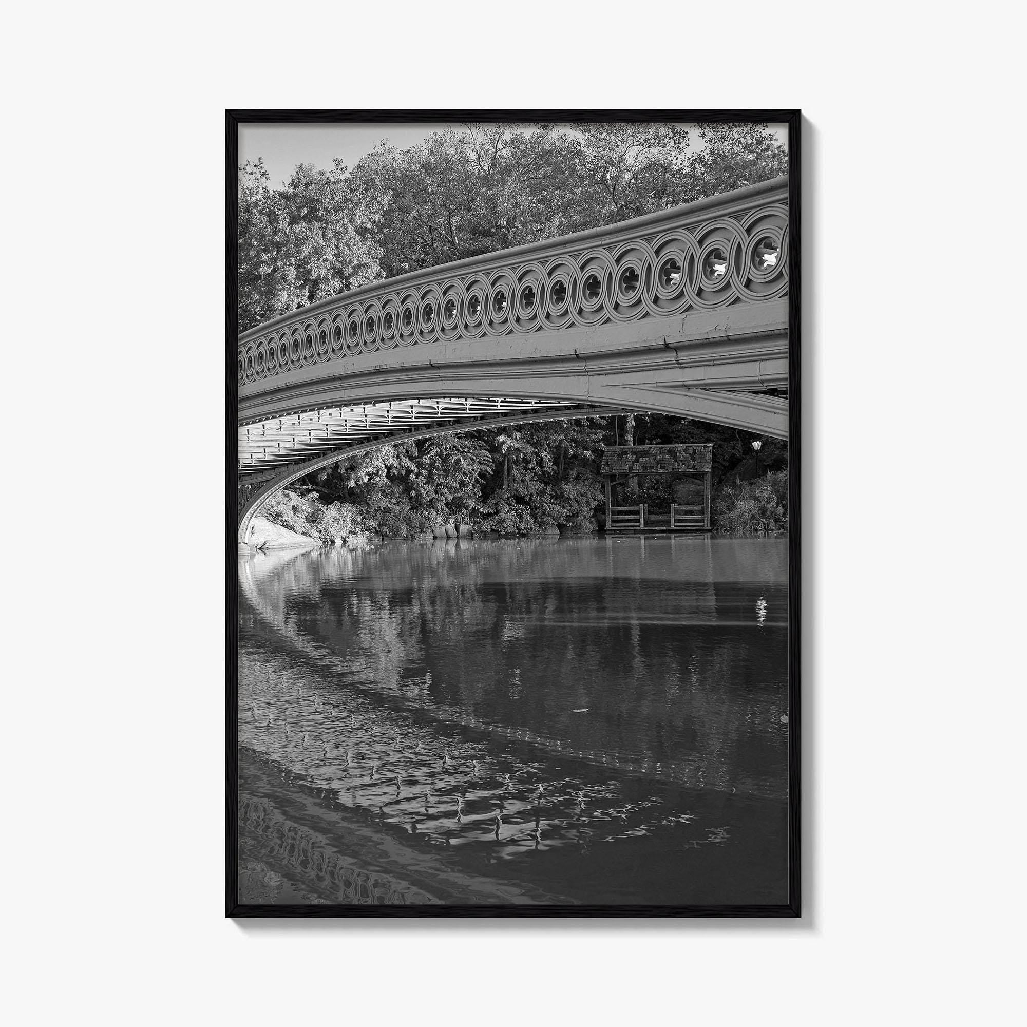Central Park Black and White Fine Art Photo Print, New York City Wall Poster