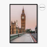 London Fine Art Photo Print, Big Ben Westminster, England UK, Poster